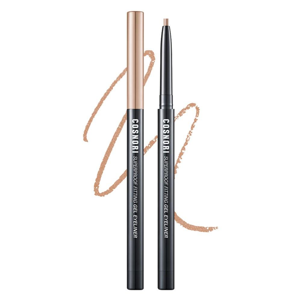 Карандаш-лайнер для глаз Cosnori Superproof Fitting Gel Eyeliner Pencil 0,13 г, 12 Mute Beige, 1 шт.