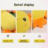 1pc Large Duck Design Pet Grinding Teeth Squeaky Plush Toy, Durable Chew Toy For Dog Interactive Supply