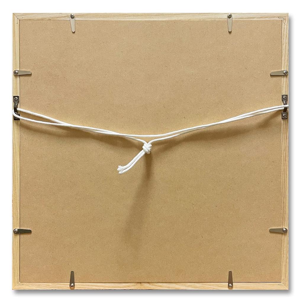 Картина Интерьерная Картина Цветочное Художественное Панно В Раме 32см x Ширина "Листовая Композиция" (Высота 32см)