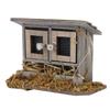 Garden Miniature Chicken Coop Hen House for 1/12 Doll House Accessories
