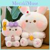 Мультяшный кролик Милое животное Плюшевые игрушки Прекрасный олень Панда Девочки Дети Подарки Время сна