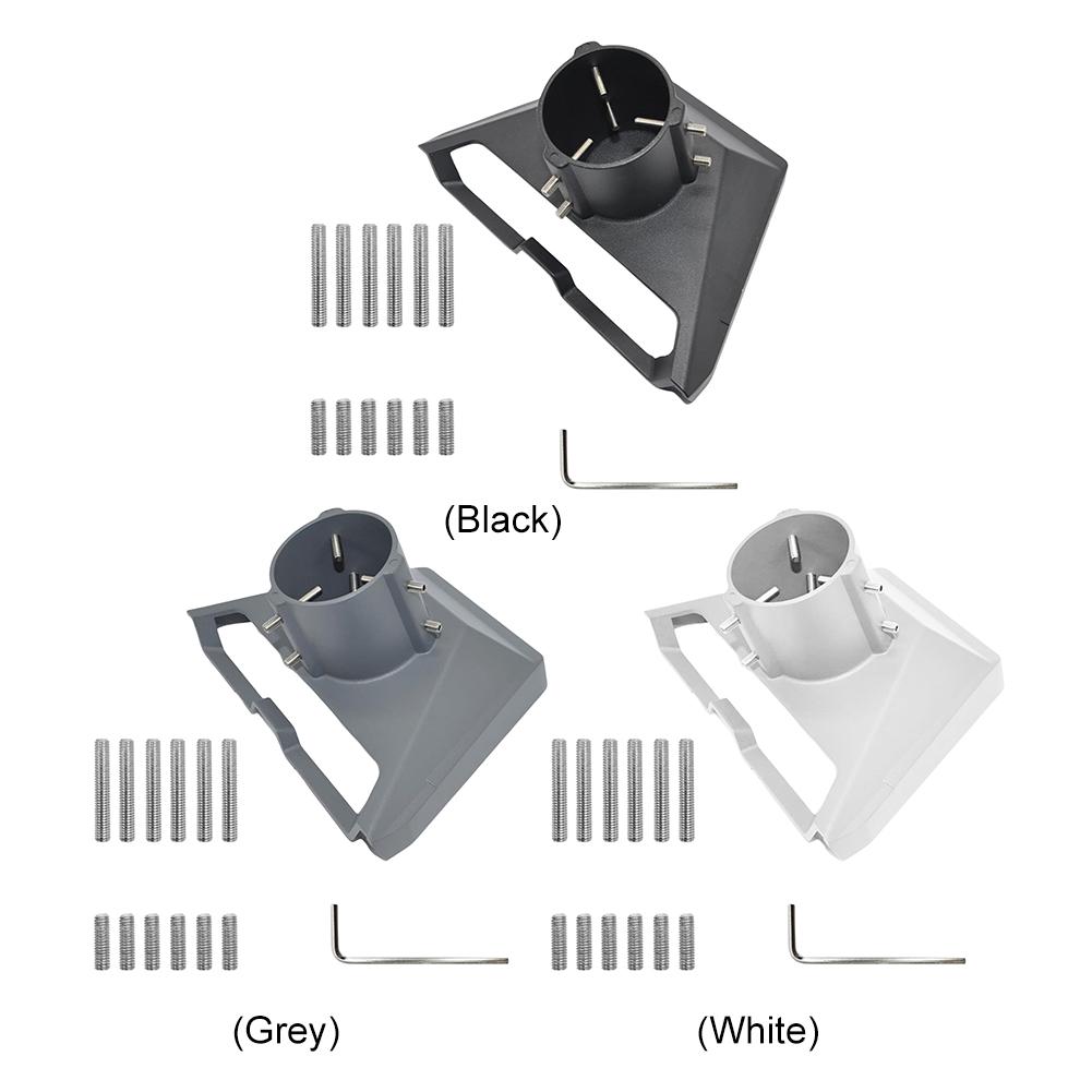 For Starlink Gen 3 Pipe Adapter Pole Mount Roof Mounting Pole Pipe Connectors Mount Plate Roof Mount for Starlink Standard Dish