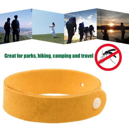 Детский браслет против комаров, регулируемый браслет без ДЭТА, домашние и уличные браслеты из микрофибры от комаров