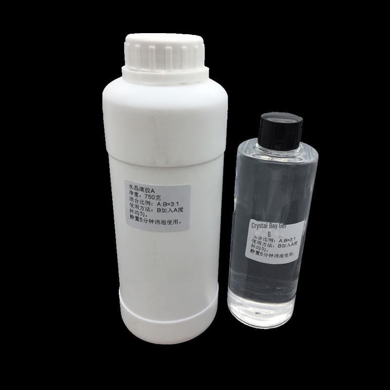 «Набор для самостоятельного изготовления кристаллической смолы»: Клей AB, формы и инструменты для ручного творчества.