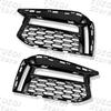 For BMW 5 Series G38 2018-2020 Car Front Bumper Fog Lamp Frame Grille Trim 51118068339 51118068340
