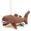 COLORATA Megamouth Shark Plush Mascot (Realistic Deep-Sea Creaturewith Chain) Keychain Doll Gift (Twice Tested) Christmas Present