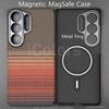 For Samsung Galaxy S26 Ultra Aramid Carbon Fiber Case Camera Guard Included Magnetic Magsafe Case Slim Light Protective Cover