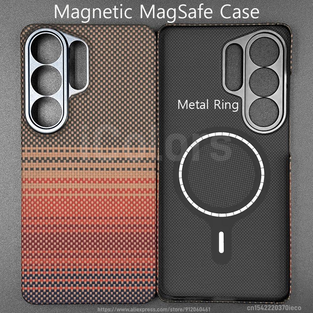 For Samsung Galaxy S26 Ultra Aramid Carbon Fiber Case Camera Guard Included Magnetic Magsafe Case Slim Light Protective Cover