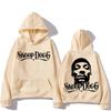Snoop Dogg Hoodie Back Printing Hooded Grunge Comfortable Sweatshirt Hip Hop Clothes Fleece Gothic Pullovers