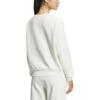 adidas Lounge FW24 Удобная мягкая спортивная толстовка с круглым вырезом Женская толстовка Han-Jade-White JJ3577