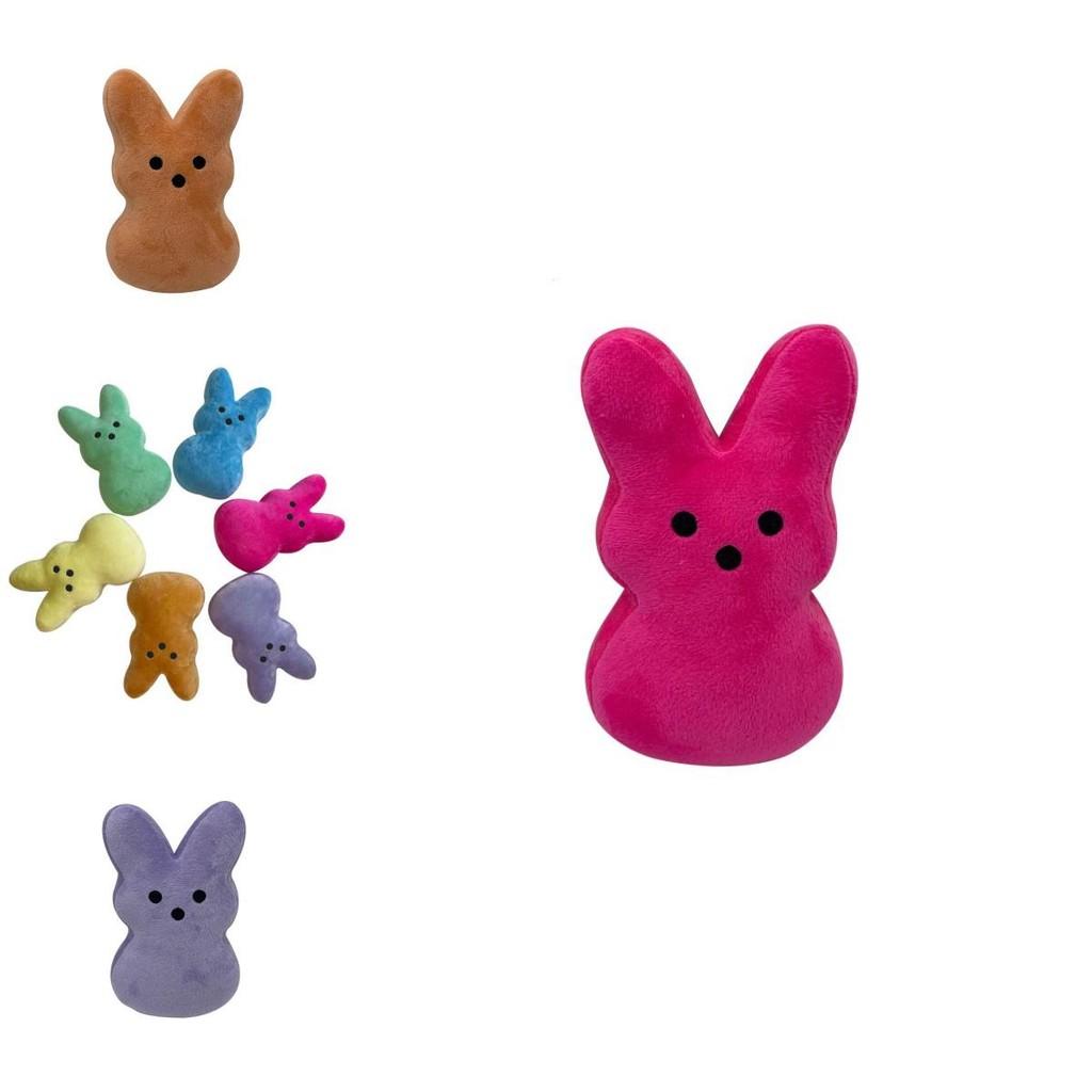 Peeps Just Born Пасхальный кролик плюшевый кролик-мягкий набивной зефир-детский подарок