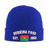 Унисекс Шапка-бини Burkina Faso EST Для унисекс Женщин Мальчиков Зимняя Осенняя Теплая Шапочка
