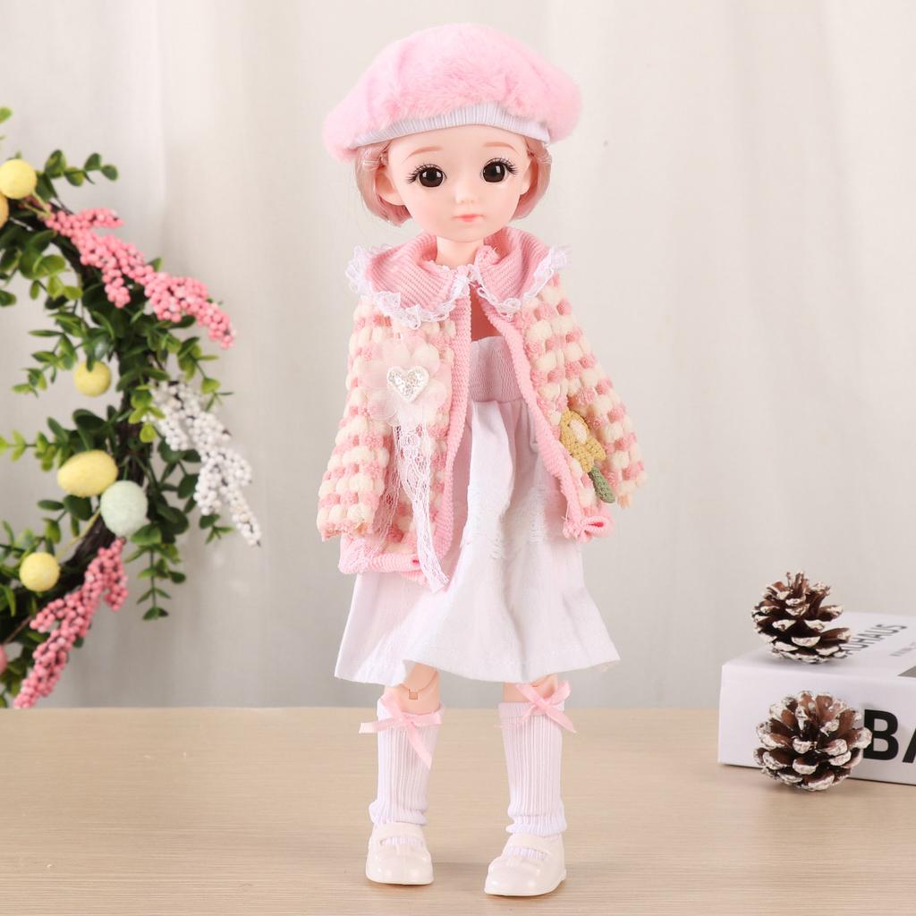 Кукла 30 см Симуляция Принцесса Барбаби Девочка Подарок на День рождения Детская игрушка Набор в подарочной коробке