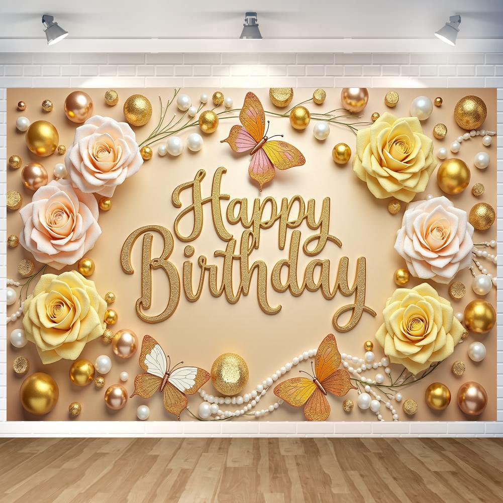 Баннер «С днем рождения» для украшения вечеринки по случаю дня рождения, фон, флажки, принадлежности для украшения вечеринки по случаю дня рождения, реквизит для студии