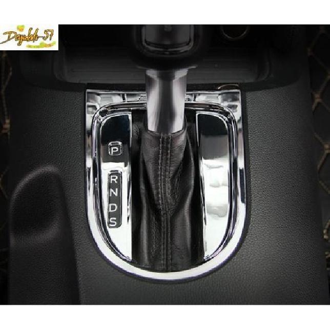 Chrome Car Interior Gear Shift Panel Trim Cover Fits For Ford Mustang 2015-