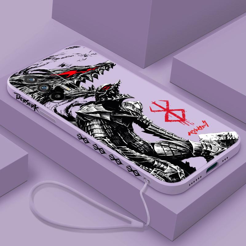 Berserk Comics Cool For OPPO Reno 9 8 7 6 5 4 Z SE Pro Plus Lite Lite Liquid Left Rope Silicone Soft Phone Case