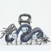 Dragon Shaped Hair Comb with Pearl Rhinestone Hairpin New Hair Clips  Gift