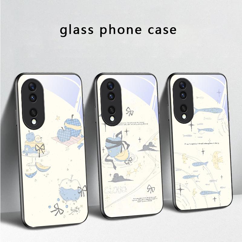 Свежий и целебный бриз Чехол для телефона Glass For Honor X5 Plus X30 X9c Smart X5b X9a X30 Max X50i 30 Pro 50 Pro 70 90Smart 200 Lite
