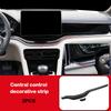 For BYD Song Plus DMI EV Interior Carbon Fiber Pattern Decorative Frame Cover Interior Modification Stickers Auto Accessories