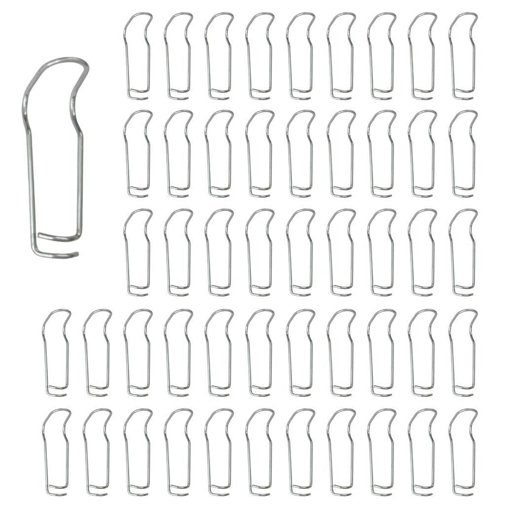 50 шт. соединительных пряжек для шпалер, соединительные пряжки для бамбуковых тростей, монтажный инструмент для опор для альпинистских труб