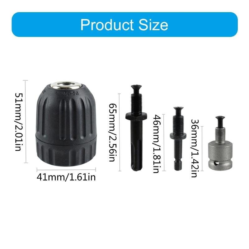 Набор из 6 шт. головок для гайковерта, вместимость 0,8-10 мм, простая установка для механиков-энтузиастов, резьба 3/8-20UNF