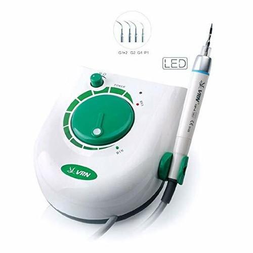 Electric Ultrasonic Dental Scaler Tooth Cleaner Teeth Tartar Calculus Plaque Remover Kit with 5pcs Cleaning Tips