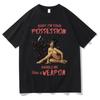 Y2k Харадзюку Топы BABY IM YOUR Possession Графические Футболки Мода Мелани Мартинес Повседневные Свободные Оверсайз Хип-хоп Футболки Унисекс