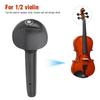 4PCS Black Color Violin Tuning Pegs Ebony Material Violin Replacement Pegs  For 1/2 1/4 1/8 Violin