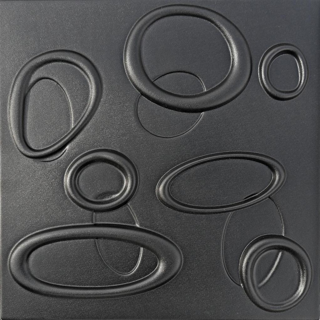 3D Wall Panel Mold for Gypsum, Plaster or Concrete Tile for Decorative Wall Panels 'Space'