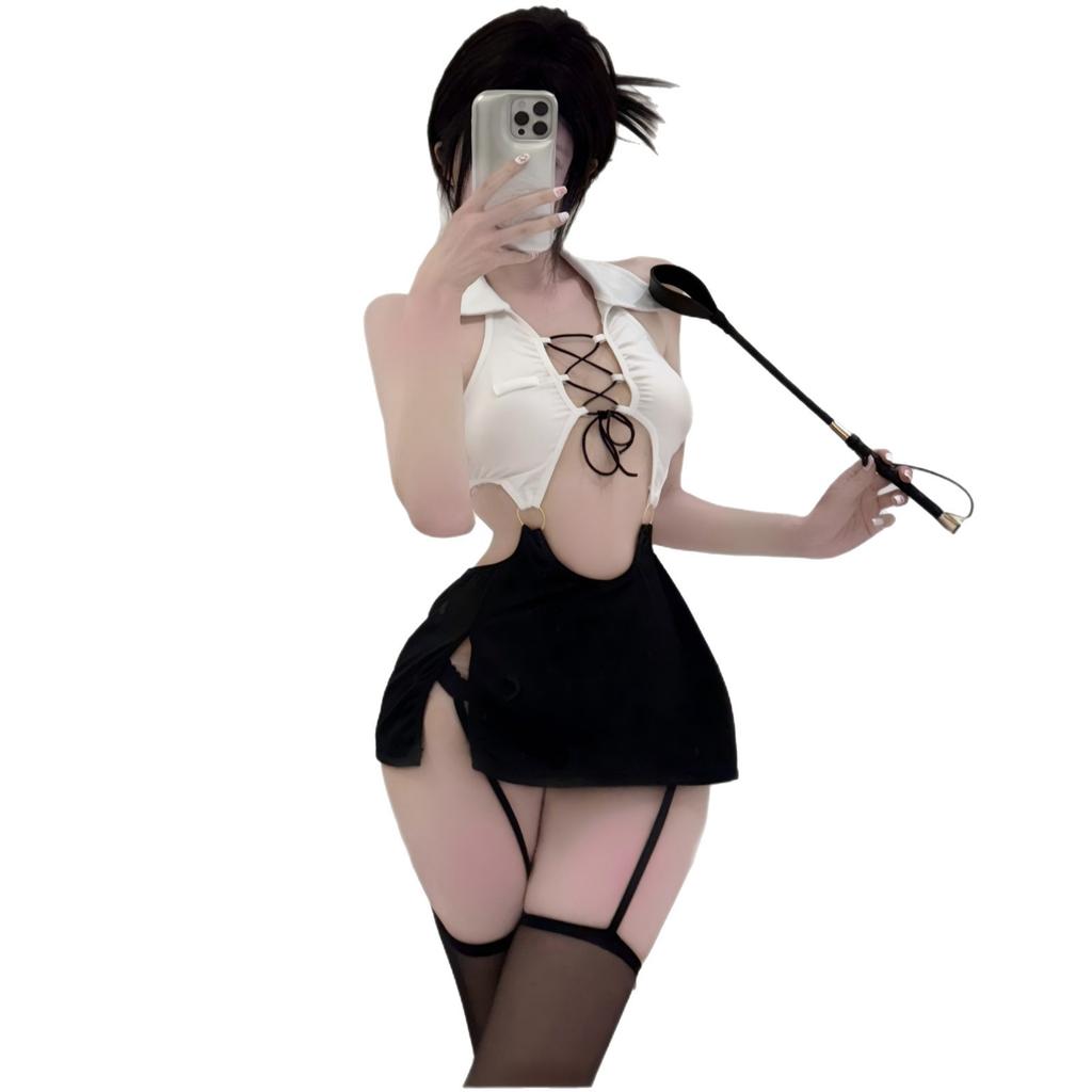 Sex lingerie sexy secretary hip skirt ol cosplay free uniform pure lust seduction pajamas