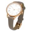 Watch Analog Leather Strap Dial Stone Elegant Gray Lassie Gray [Fieldwork] Women's JN010-5