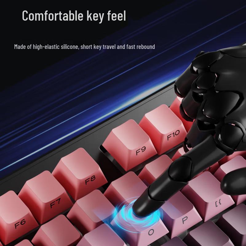 Механическая RGB проводная клавиатура и мышь