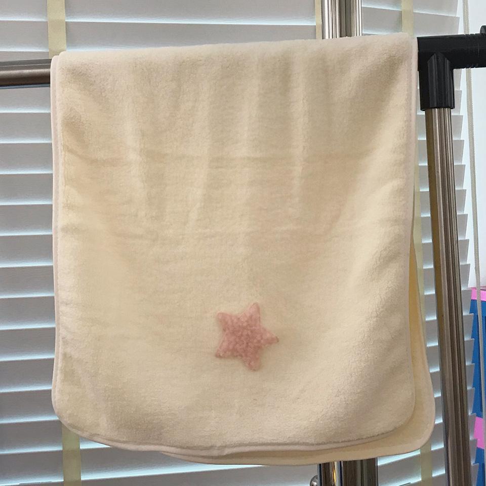 Cartoon Cute Star Face Towel Simple Plain Couple Home Spa Lint-free Universal Dormitory Shower Cleaning Students Soft Cozy New