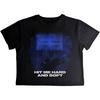 Billie Eilish Womens/Ladies Hit Me Hard And Soft Lines Crop Top