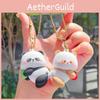 Animal Cute Delightful Themed Magnetic Keychains Unique Resin Keychain Gift Set