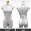 Kira Punpun Micro Bikini Top and Bottom Set Sexy Cosplay Bikini String Panties Extremely Small Extreme Kinky Erotic Halter Neck Lingerie Underwear