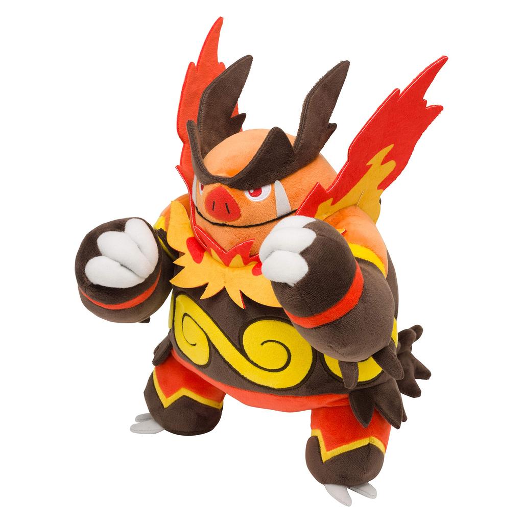 Pokemon Center Original Plush Emboar 32 X 33 X X W X 14.5 (H D Cm)