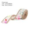 1pcs 50cm Length Crystal Rhinestones Ribbon Mesh Wrap Rhinestone Chain Trim  DIY Craft Accessories