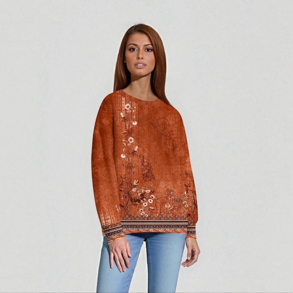 Женские повседневные топы на каждый день Вязаный свитер