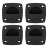 4pcs Boat Flush Pull Handle Nylon Easy To Install Hatch Pull Handle for Marine Boat Accessories