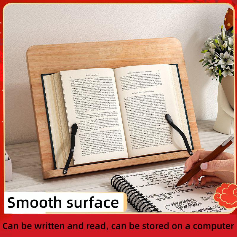 Подставка для чтения, деревянный инструмент для чтения для взрослых, подставка для книг, скрепка для книг для учеников начальной школы и детей, полка для копий.