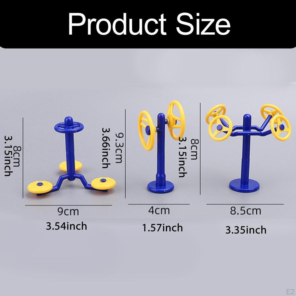 Dollhouse Gym Accessories Fitness Equipment Models Creative Desk Decor Realistic Supplies Ornaments