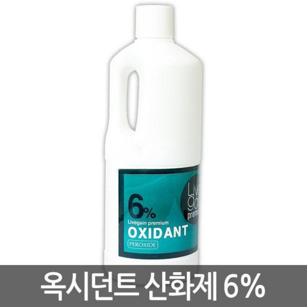 Saehan Livgen Oxidant Oxidizing Agent 6 1000ml Saehan Cosmetics 1 pcs 1L