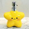 400ML Ceramic Soap Dispenser Cute Hand Sanitizer Bottle Foaming Soap Dispenser  Bathroom Use