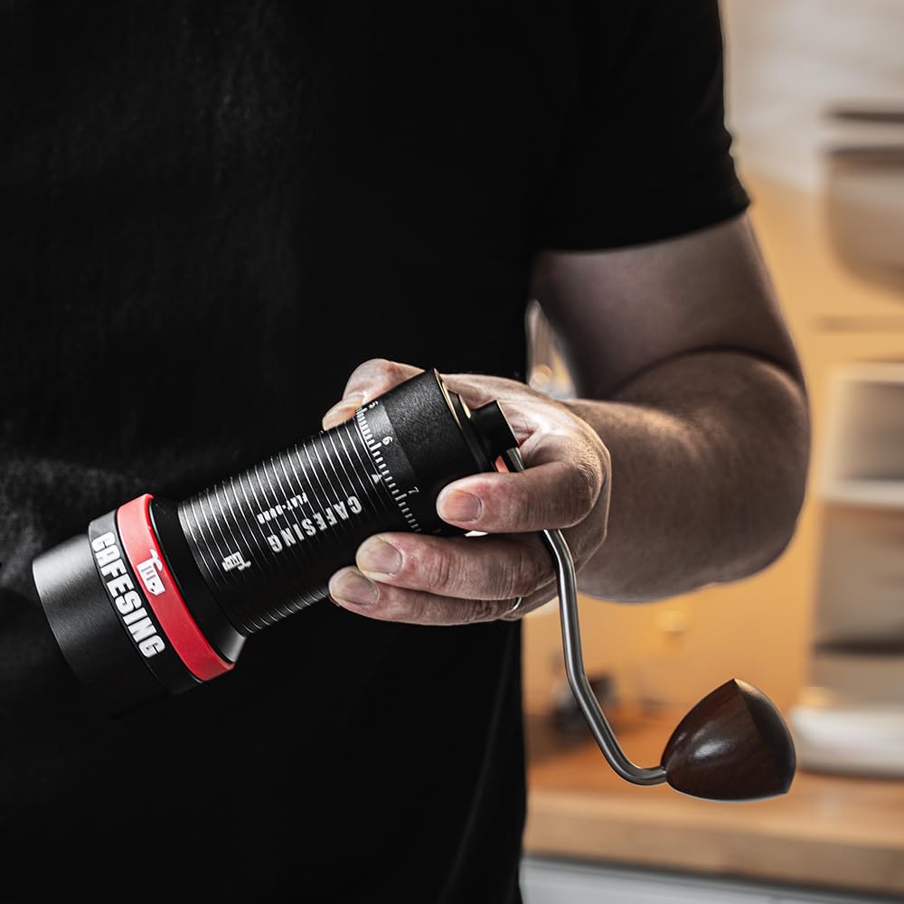 Ручная кофемолка CafeSing ORCA go Flat Burr