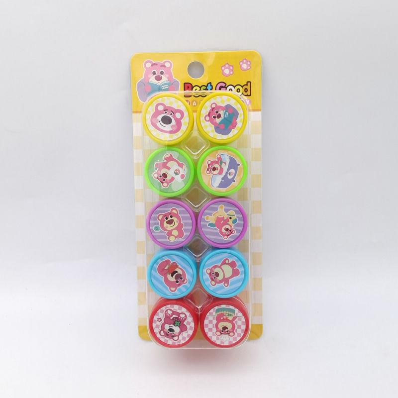 Креативный штамп для журнала Langlang Mountain Little Monster & Toad Pig Spirit Clear - Детский приз