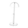 Acrylic Hat Display Stand Height Adjustable Tabletop Domed Holder Storage Rack for Cloakroom Vendors