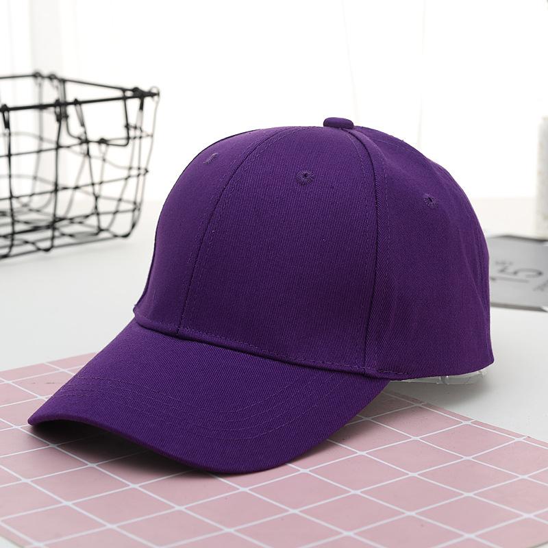 Solid Color Baseball Hat Women'S Versatile Light Board Black Men'S Cap Sunshade Spring And Summer Outdoor Duck