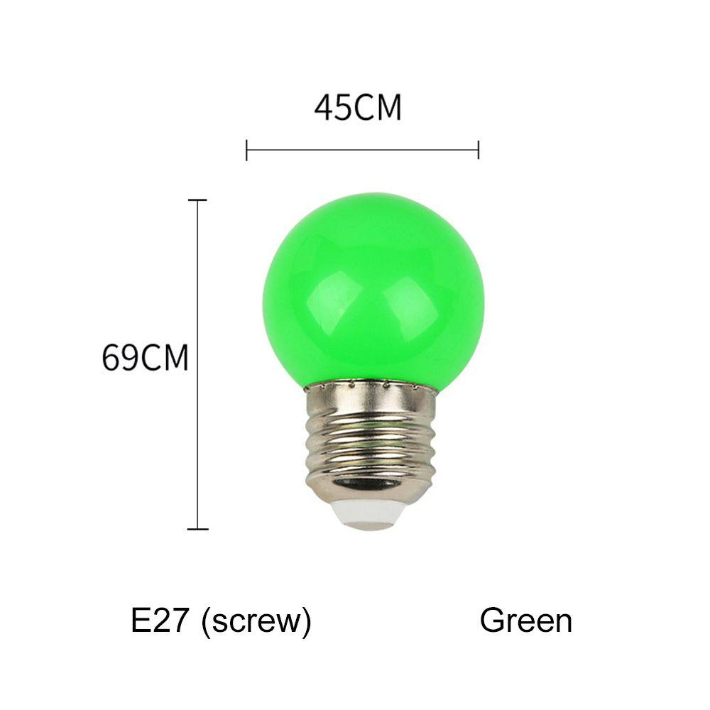 Durable Lamparas Flashlight E27 B22 G45 Lamp Colorful Light LED Bulb