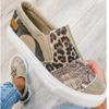 Women's Flat Bottomed Casual Plus Size Canvas Shoes